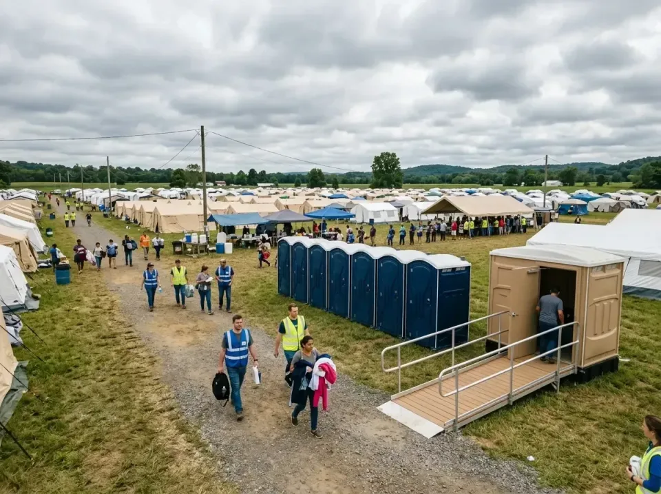 disaster-relief-camp-restrooms-010 — frequently asked questions, Dumpster & Portable Bathrooms Rental in Hesston, KS